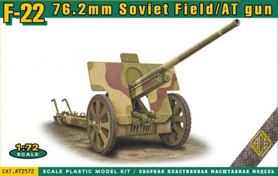 ACE 1:72 ACE72572 F-22 Soviet 76.2mm Soviet field/AT gun