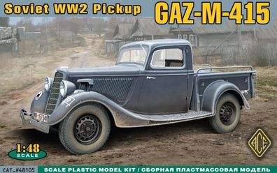 ACE 1:48 ACE48105 WWII Soviet pick-up GAZ-M-415