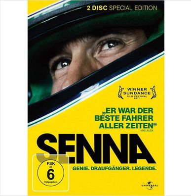 Senna - Genie, Draufgänger, Legende (Special Edition] (2 DVDs] NEU OVP