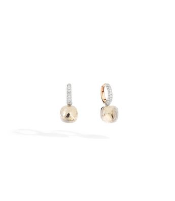 Pomellato - POB4010O6WHRDB0TB - Pomellato Nackt Diamanti Ohrringe