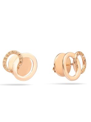 POB9101O7000DBR00 – Pomellato – BRERA-OHRRINGE AUS Roségold UND Braunen Diamanten