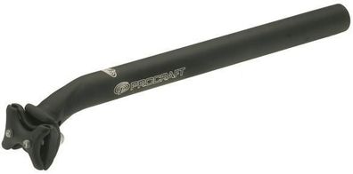 Procraft Sattelstütze Classic 2 Bolt 27.2 x 350 mm schwarz