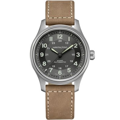 Hamilton – H70545550 – Khaki Field Titanium mit automatischem Aufzug | 42mm | H705455