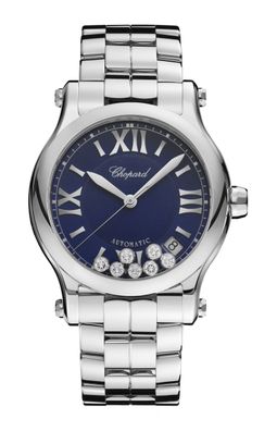 Chopard – 278559-3009 – HAPPY SPORT 36 MM, Automatik, Edelstahl, Diamanten