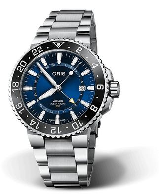 Oris – 79877544135-0782405PEB – Aquis GMT-Datum