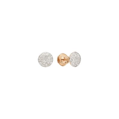 Pomellato – POB2042O7000DB000 – SAND-OHRRINGE AUS Rosegold UND Diamanten