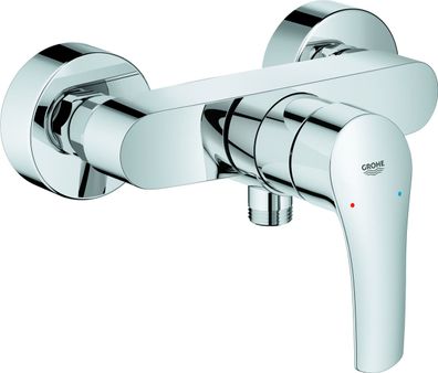 Grohe Einhandmischer Brause Eurosmart Wandmontage, eigensicher verchromt