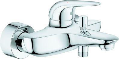 Grohe Wannen-Hebelmischer Eurostyle Wandmontage, eigensicher verchromt