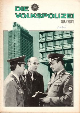 Die Volkspolizei 1981