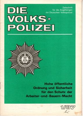 Die Volkspolizei 1987