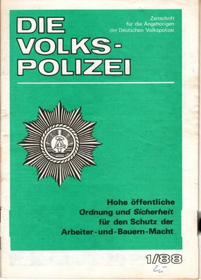 Die Volkspolizei 1988