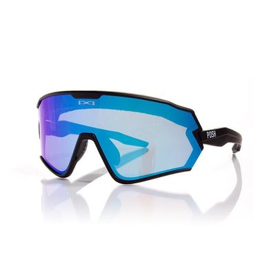 505, Schwarz Polarisiert Sport Sonnenbrille Sportbrille fér Biking fér Laufen mit UV4