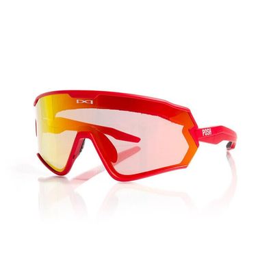 505, Rot Polarisiert Sport Sonnenbrille Sportbrille fér Biking fér Laufen mit UV400