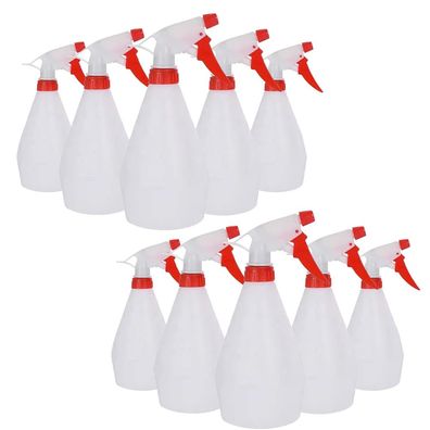 10x Rot 500ml Spréhgerät | 0,5 Liter Gartenspritze | Sprayer Manuelle Bewässerung | T