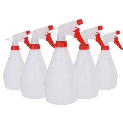 5X Rot 500ml Spréhgerät | 0,5 Liter Gartenspritze | Sprayer Manuelle Bewässerung | Tr