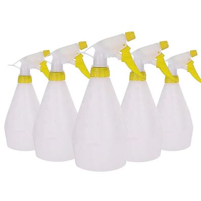 5X Gelb 500ml Spréhgerät | 0,5 Liter Gartenspritze | Sprayer Manuelle Bewässerung | T