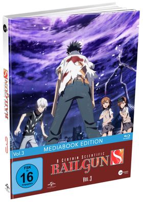 A Certain Scientific Railgun S - Vol.3 - Limited Edition - Blu-Ray - NEU