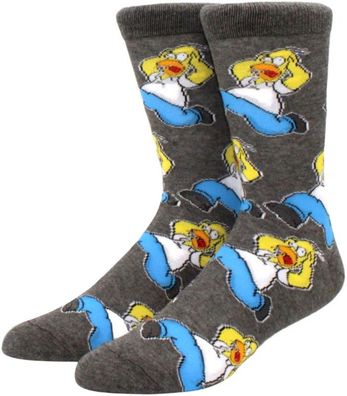 Homer Simpson Run Socken - The Simpsons Cartoon Heroes Lustige Motiv-Socken