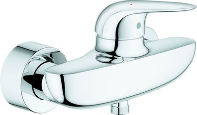 Grohe Brause-Hebelmischer Eurostyle Wandmontage eigensicher verchromt