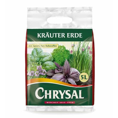 Chrysal Erde für Kräuter - 5 Liter