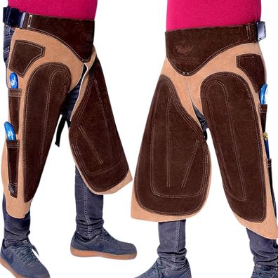 Hufschmiedschürze Hufschürze aus Vollleder, Hufschmiedwerkzeuge Trimmerchaps, EQ-1002