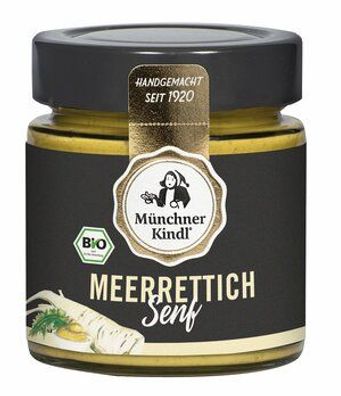 Münchner Kindl Senf 3x Meerrettich Senf Bio Münchner Kindl 125ml