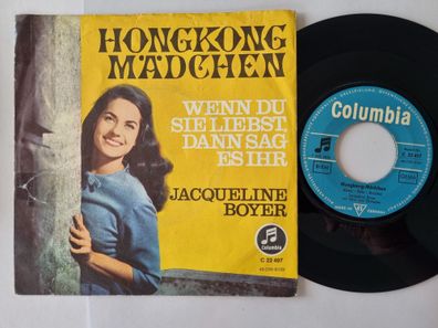 Jacqueline Boyer - Hongkong-Mädchen 7'' Vinyl Germany