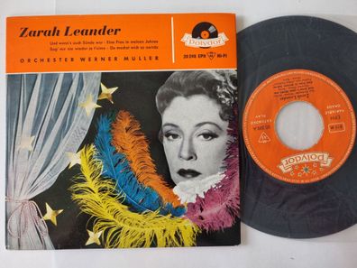 Zarah Leander - Und Wenn's Auch Sünde War 7'' Vinyl EP Germany