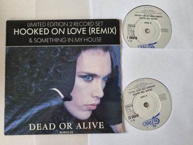 Dead Or Alive - Hooked on Love/ Something in my house 2 x 7'' Limited Edition