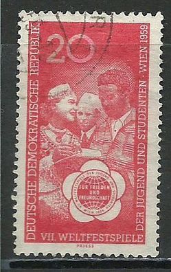 DDR gestempelt Michel-Nummer 705