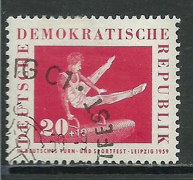 DDR gestempelt Michel-Nummer 709