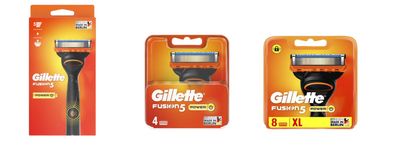 Gillette Fusion5 Power Rasierer + Rasierklingen Auswahl 1,5,9er Set OVP