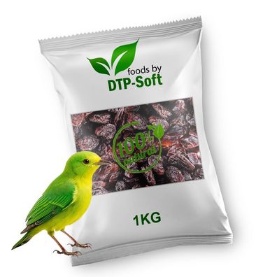 1kg Vogelfutter | Wildvogelfutter Ganzjährig | Futterrosinen | Rosinen | Vögel | fér