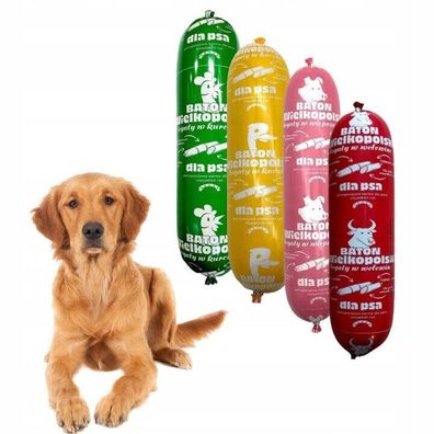 10 x 900g 900g Hundefutter Riegel | Hundefutter Wurst | Hundewurst | Nassfutter Mix a