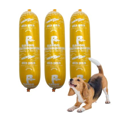 10 X 900g Hundefutter Wurst | Hundewurst | Hundefutter Riegel Nassfutter Ente getreid