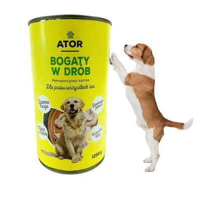 x10 1250g Hundefutter Nassfutter alle Rasse Geflégel Futter fér Hunde TOP Futter