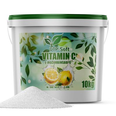 10kg 100% Vitamin C Pulver Lebensmittelqualität EIMER