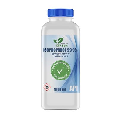 Isopropanol 99,9% | 1 Liter ReinigerIPA Fettlöser Entfetter