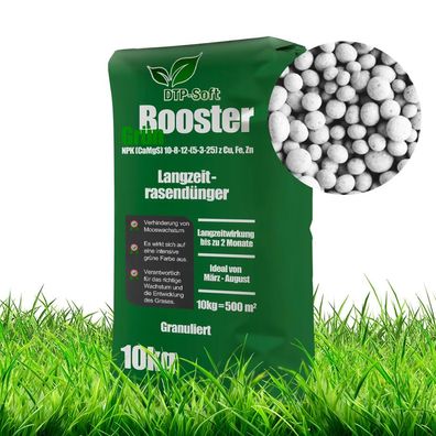 10kg fér 500mË? Rasendénger Anti-Moos 10kg fér 500 mË? Booster gesunder Rasen Turbo-G