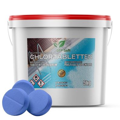 10, Kilogramm Chlor Multitabs 10 in 1-200 g Multi Chlortablettenhygienisches