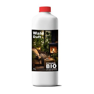 1 Liter Bioethanol 100% fér Bio Alkohol fér Kamin 1L Waldgeruch