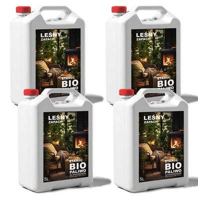 20L Bioethanol 100% fér Bio Alkohol fér Kamin Waldgeruch