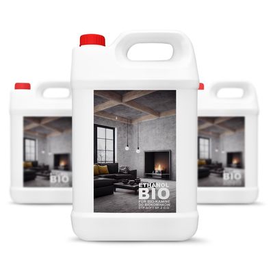 Bioethanol , 15L 3x5 Liter Bioethanol 100% férAlkohol fér Kamin