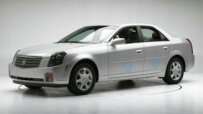 Cadillac CTS 2003-2008 - Seitliche Tür-Schutzleisten aus Chrom