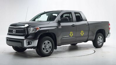 Toyota Tundra 2004-2017 - Seitliche Tür-Schutzleisten aus Chrom