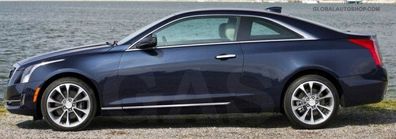 Cadillac ATS Coupe - CHROM Seitentür-Zierleisten aus Chrom