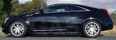 Cadillac CTS Coupe - CHROM Seitentür-Zierleisten aus Chrom