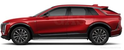 Cadillac Lyriq - CHROM Seitentür-Zierleisten aus Chrom