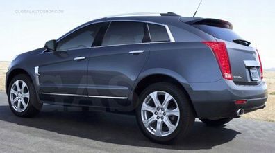 Cadillac SRX - CHROM Seitentür-Zierleisten aus Chrom