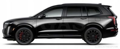 Cadillac XT6 - CHROM Seitentür-Zierleisten aus Chrom